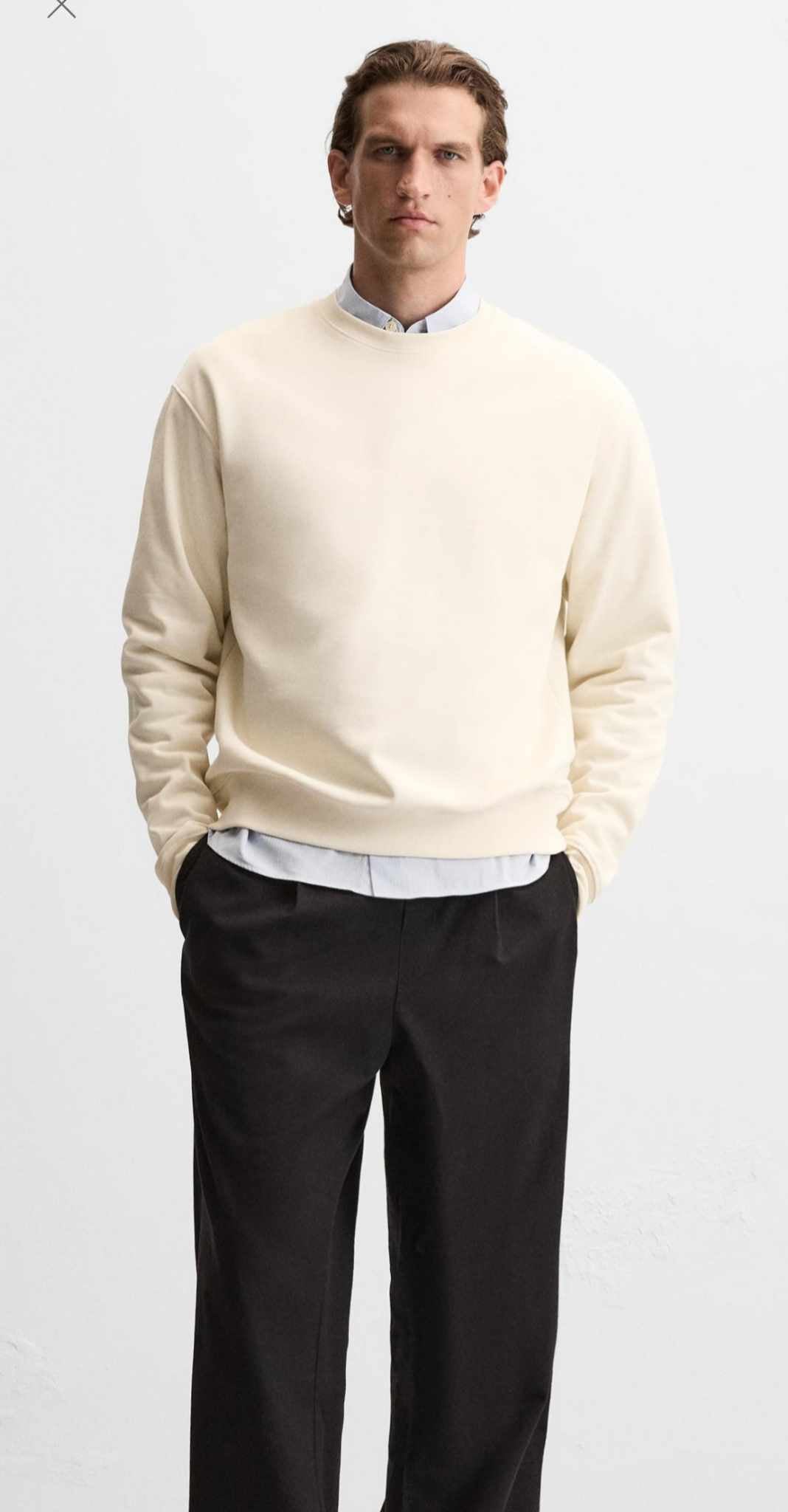 Sweatshirts Crew neck  ZARA 2024